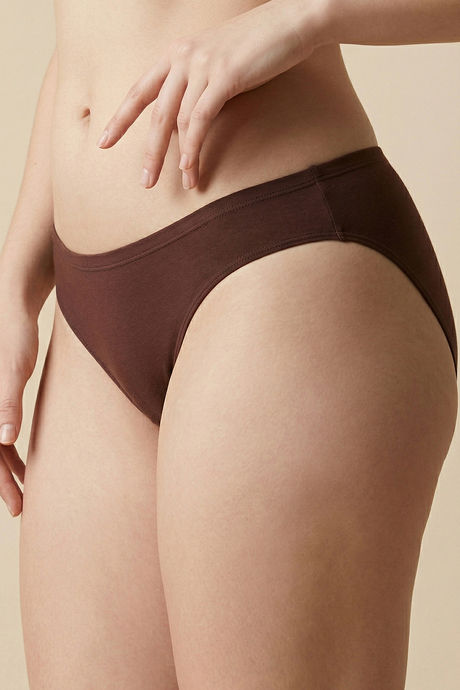 Zivame Low Rise Full Coverage Bikini Panty (Pack of 3) - Multicolor — image 4